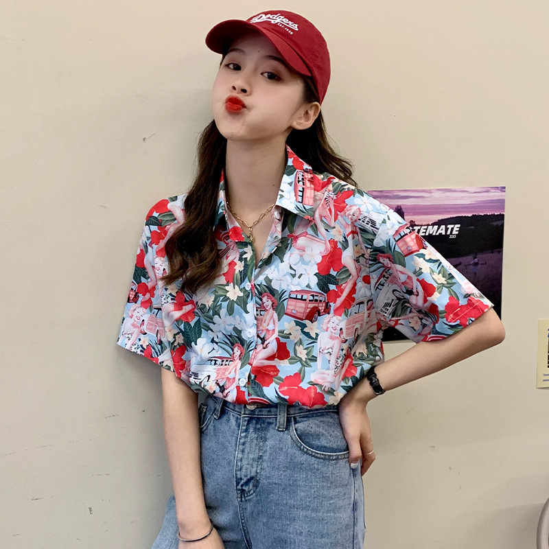 t恤 短袖 女碎花百搭