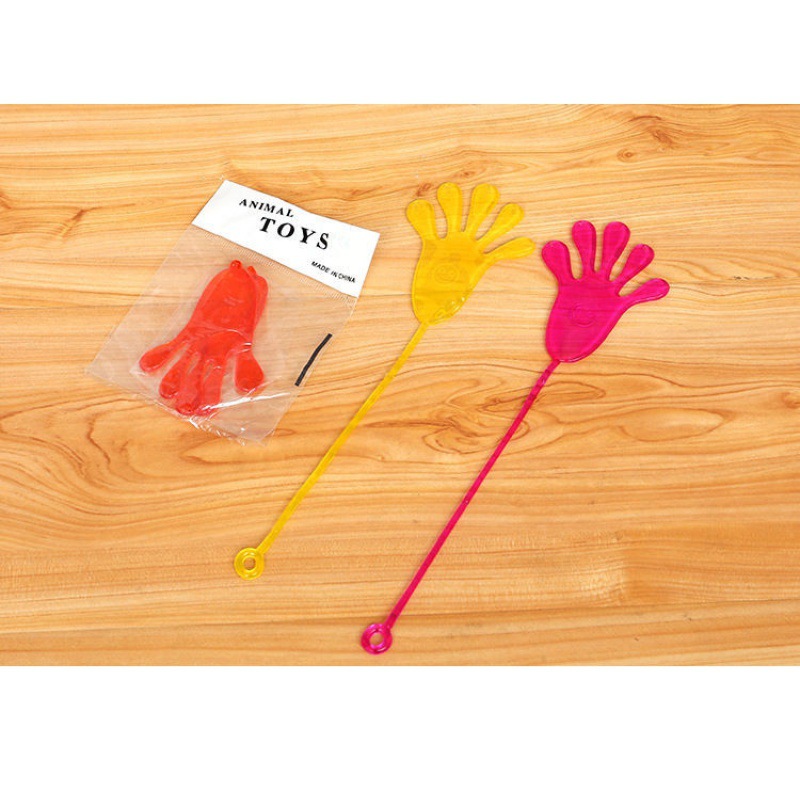 粘粘手5-50个装粘黏性手掌爬墙黏黏手掌攀岩创意整蛊小手搞笑玩具