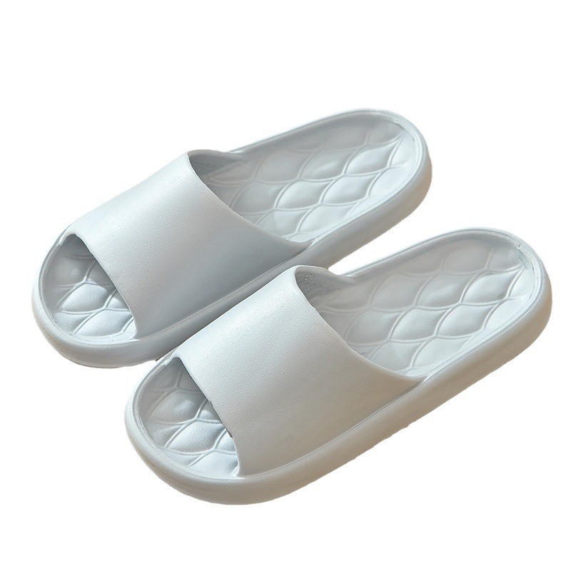 Non-Slip Bathroom Bath Eva Thick Bottom Indoor Home Men's Sandals Home Stool Slippers for Women Summer Outdoor Wear