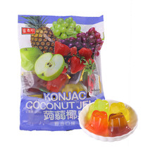 台湾盛香珍综合水果口味蒟蒻果冻400g一箱10包 进口食品零食零售