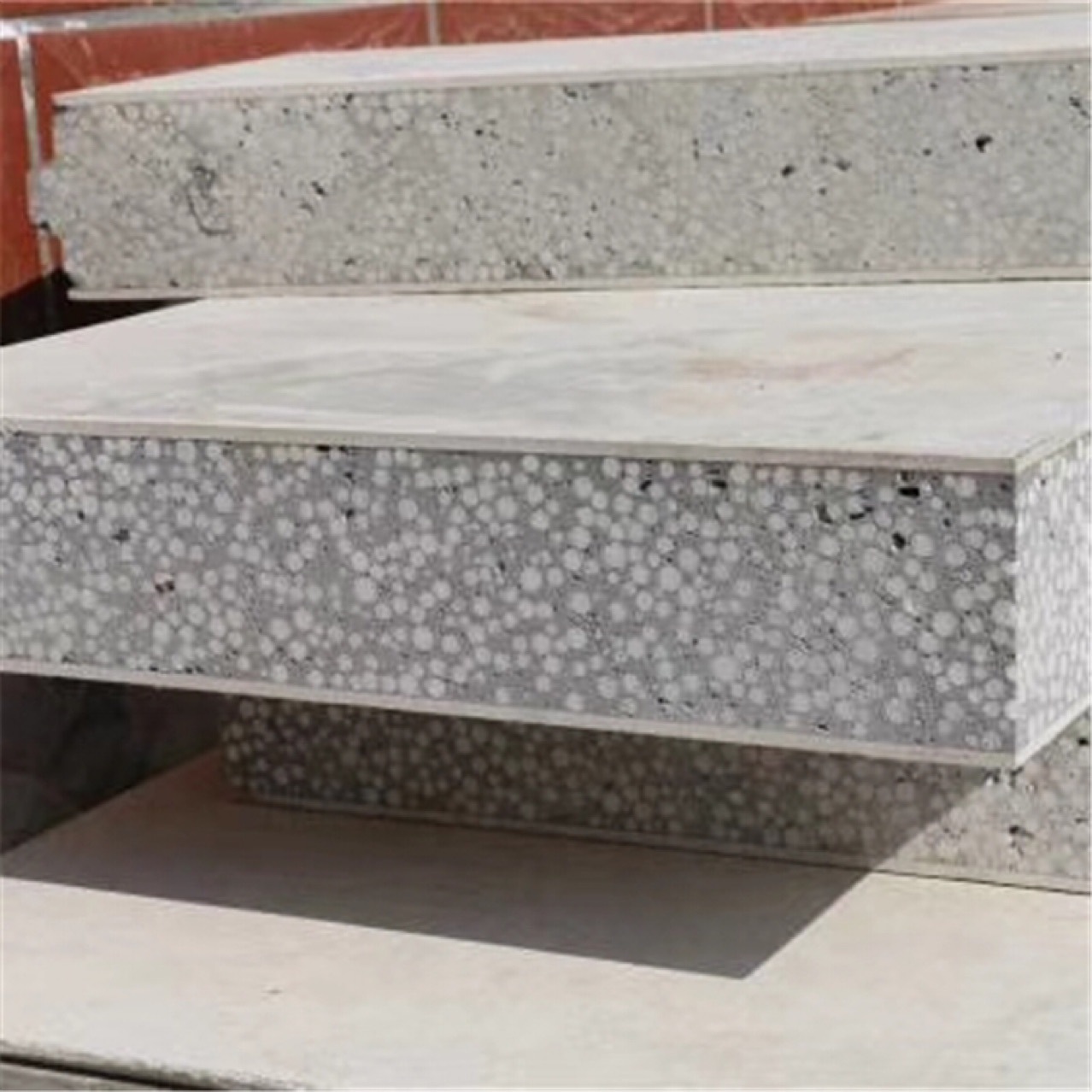 夹芯板硅酸钙板聚苯颗粒水泥复合墙板泡沫10公分保温板轻质隔墙板