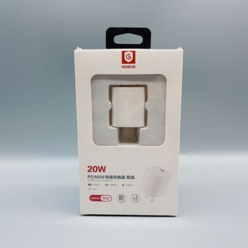 红果g12新品20wpd充电器 适用于苹果手机快充智能断电 迷你充电器