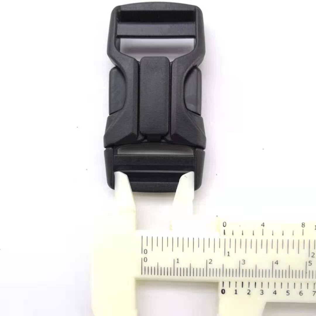 华联厂家直销箱包扣 黑色塑料插扣实用性强 箱包配件塑料扣 配件