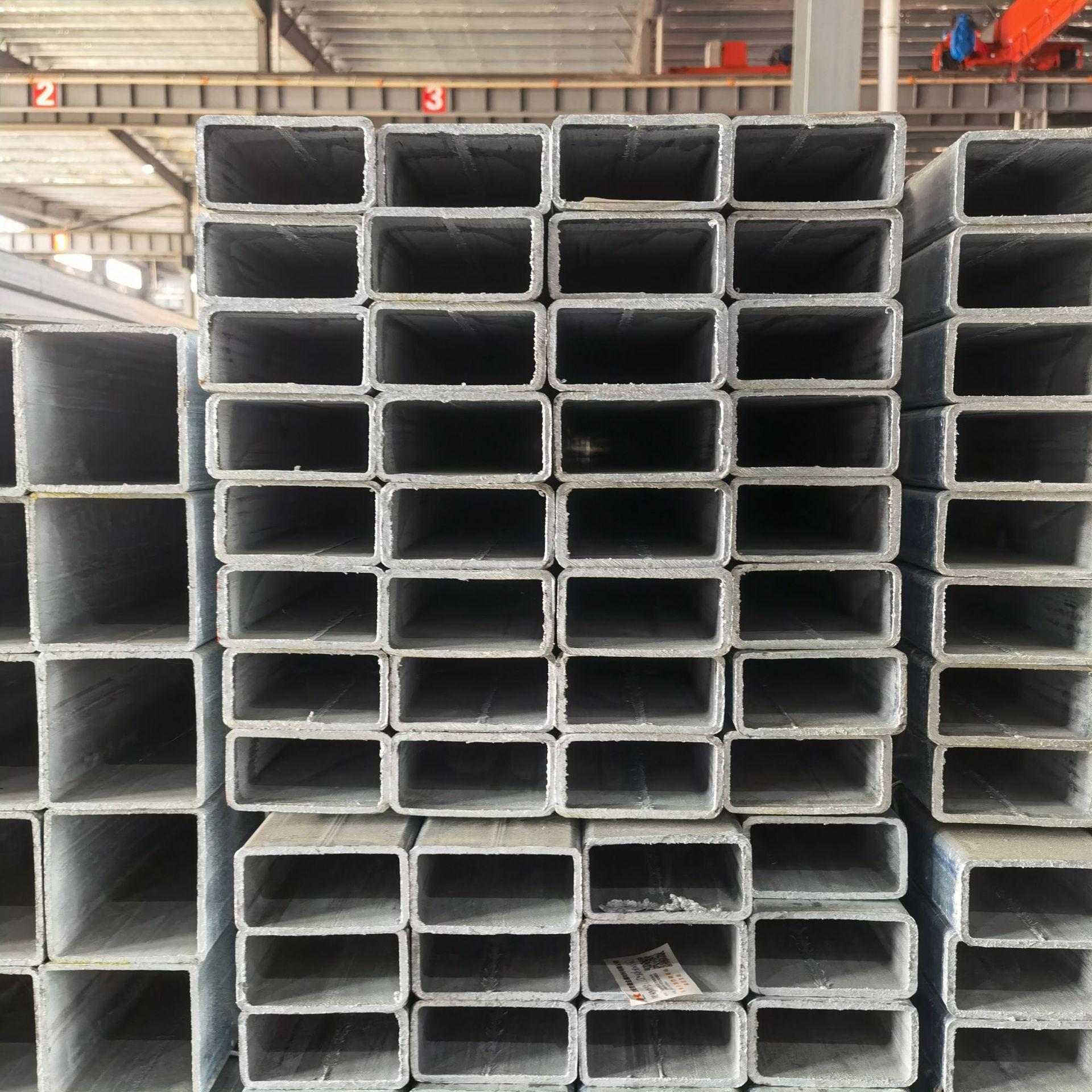 佛山镀锌方管 铁方管 板管 热镀锌方管 热镀锌薄方管 黑料方通-报价