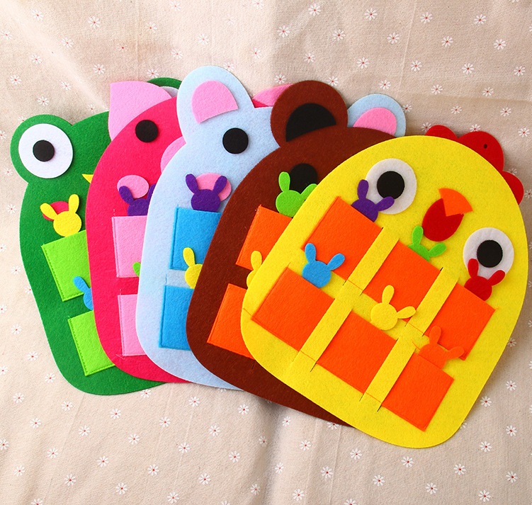 幼儿园区域角墙面进区卡袋儿童早教益智晨检袋活动卡玩具墙饰装饰