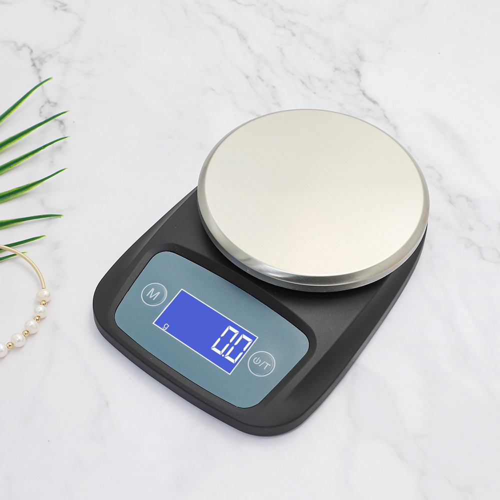 新款家用不锈钢电子厨房秤奶茶烘焙专用磅称0.1g克重秤厨房电子称