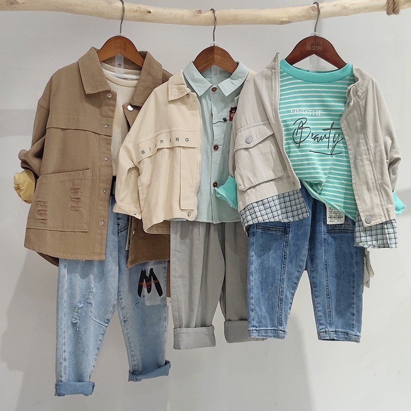 马拉丁品牌折扣童装秋款尾货工厂一手货源清仓直播实体店童装批发