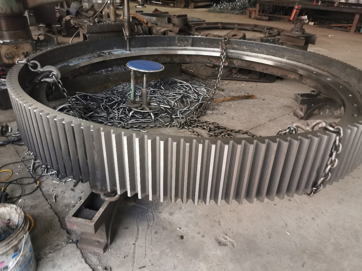 1.8-4.2米回转窑大齿轮,烘干机滚圈,干燥机托轮配件,厂家价格