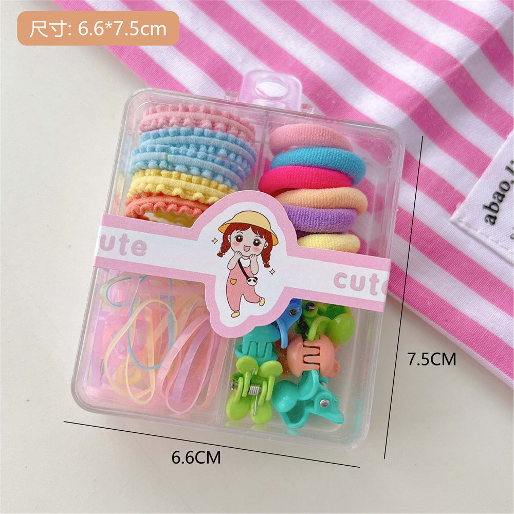 Children's Rubber Band Baby Hair Rubber Band Hairpin for Girls Hair-Binding Grip Girls Hairpin Hair Accessories Hair Ring Wholesale