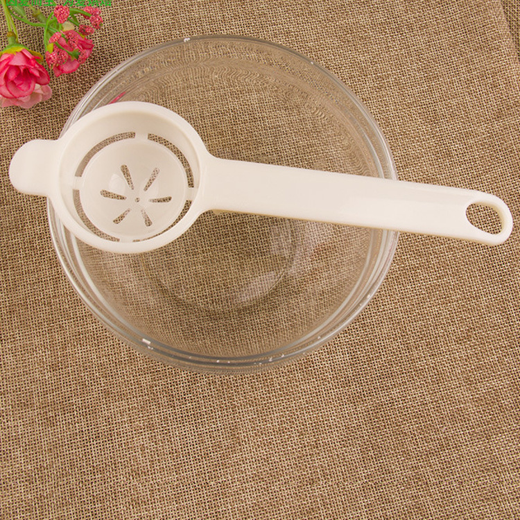 Thickened Long Handle Egg White Egg Yolk Separator Egg Filter Kitchen Gadget Baking Utensils