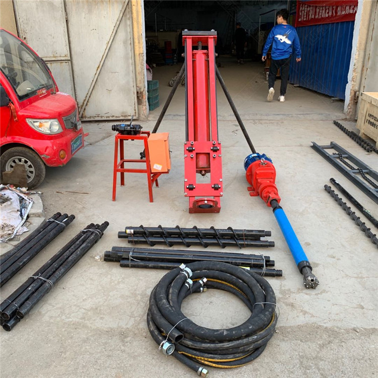 小型简易气孔钻机 隧道加固打孔钻机 电气动凿岩石钻机直销-阿里巴巴