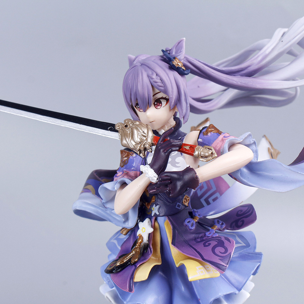 原神手办 挥剑刻晴手办二次元手办 霆霓快雨米哈游戏周边动漫模型