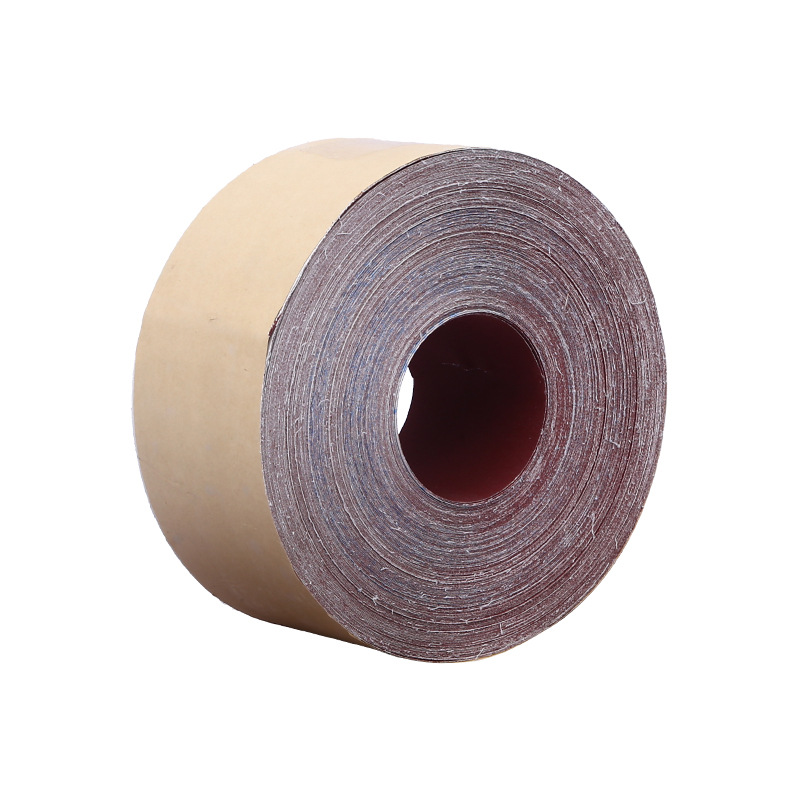 4.5-Inch Soft Cloth Roll Woodworking Flocking Polishing Sandpaper Metallic Paint Surface Polishing Abrasive Band 1000 Mesh Hand Tearing Sandcloth Roll
