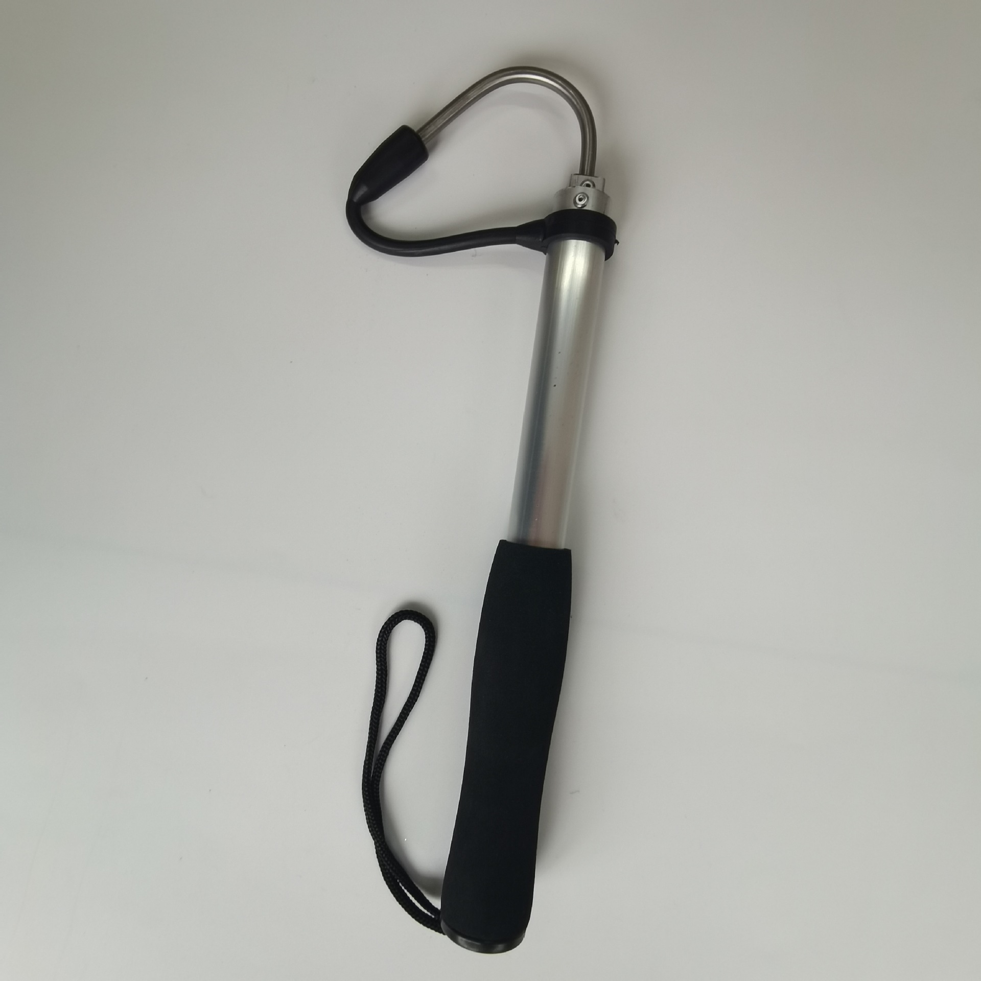 伸缩式搭钩不锈钢勾鱼器捞鱼钩起鱼器冰钓船钓鱼搭钩渔具