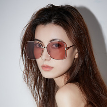 墨镜女ins2024年新款高级感金属潮流时尚太阳眼镜驾驶偏光太阳镜