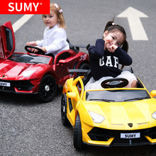 SUMY 大牛电动玩具车名车模型电动车儿童遥控车小汽车宝宝车