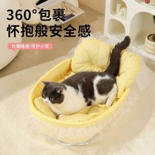 狗窝床四季通用软体沙发宠物猫泰迪小型犬可拆洗代发跨境一件代发