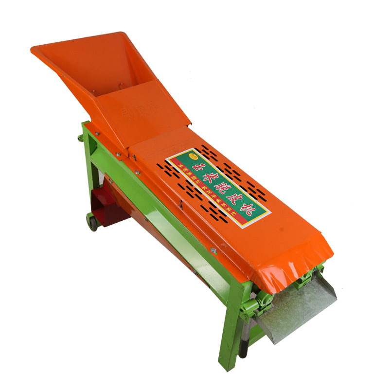 玉米剥皮机新款家用扒皮机电动撕皮机自带鼓风机脱皮撕皮农机设备