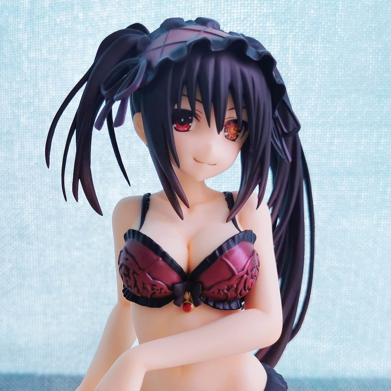 dreamtech 约会大作战 跪姿 时崎狂三 内衣狂三 美少女手办摆件