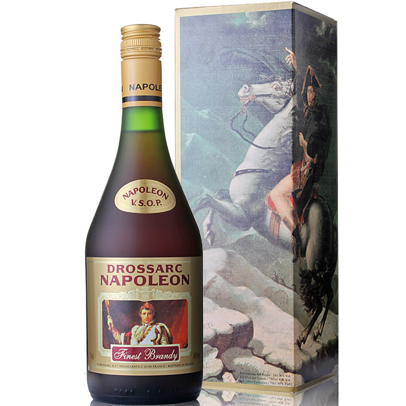 法国洋酒 大将军vsop白兰地 700ml