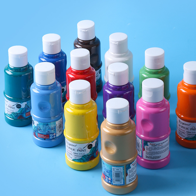 Acrylic Paint 120 Ml250ml Creation Waterproof and Sun Protection Non-Fading Graffiti Acrylic Painting Paint