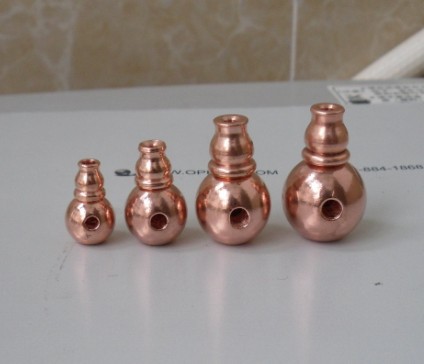 纯紫铜佛头实心紫铜佛头红铜佛头手链,手链佛珠佛头佛珠链紫铜珠