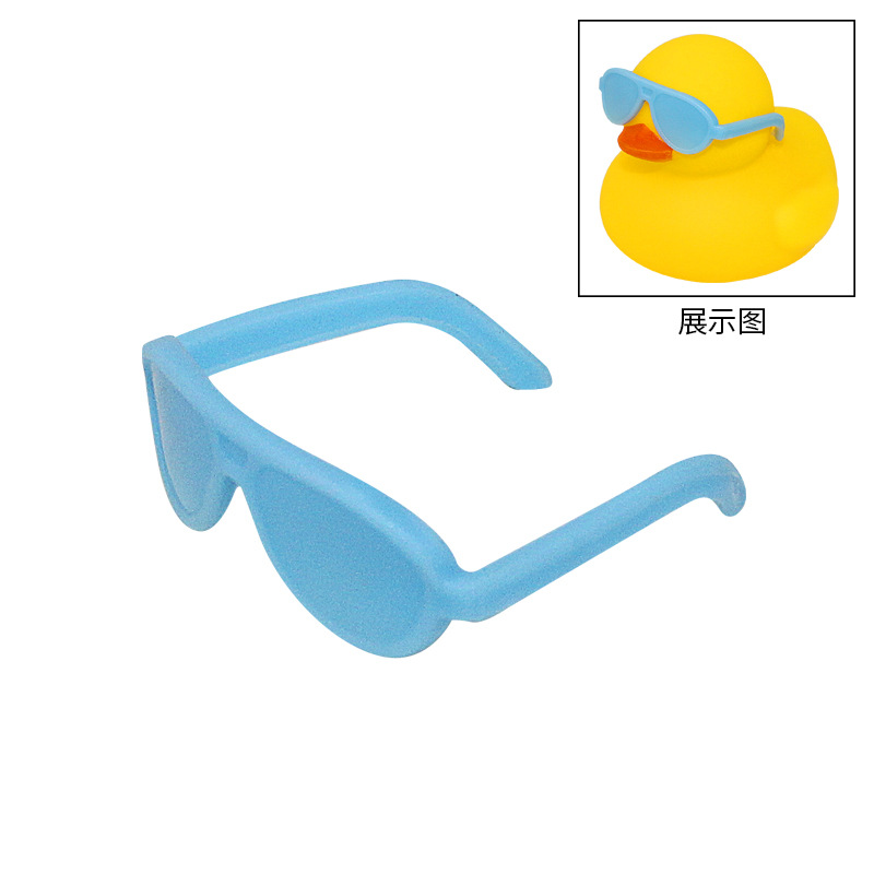 Small Yellow Duck Wholesale Accessories Swim Ring Earphone Decoration Fashion Style Neighborhood Milk Tea Shop Gift Toy Small Gift Accessories