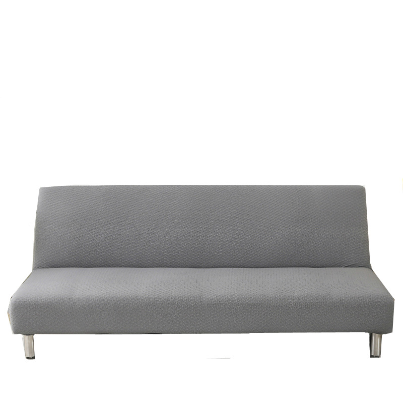 加厚耐抓防水沙发床套全包纯色通用弹力简约折叠无扶手沙发床套盖