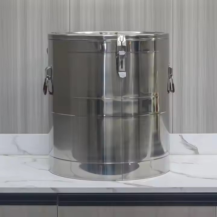 双层发泡保温桶不锈钢商用汤饭桶奶茶豆浆桶大容量开水桶厂家批发