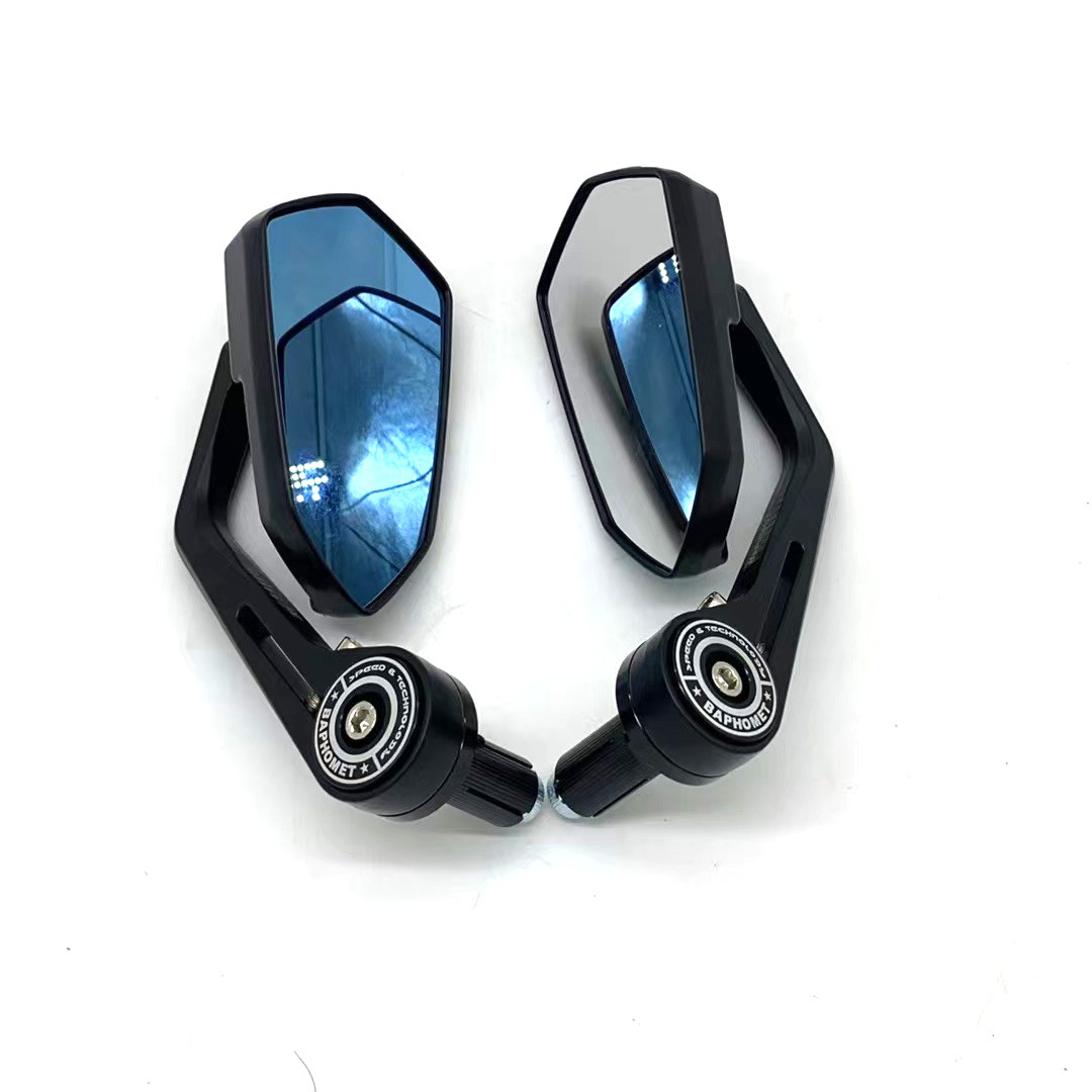 通用22mm摩托车改装巴风特手把后视镜 小牛 九号雅马哈川崎后视镜