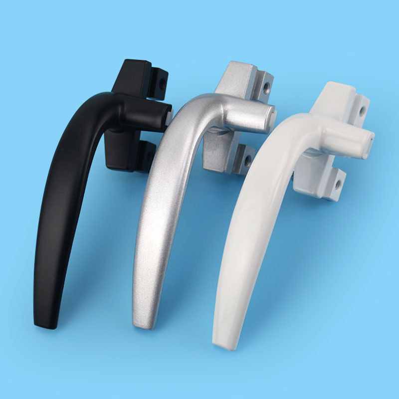 酷意38型窗户把手配件窗把手平开窗把手铝合金外开推拉七执手老式