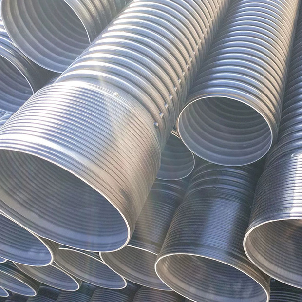 加工定制hdpe双壁波纹管 大口径黑色下水道排污管 市政雨水排水管