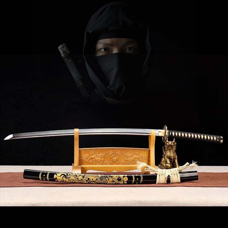 龙泉市油漆木日本武士剑动漫cos打刀个人商务礼品1905刀剑未开刃