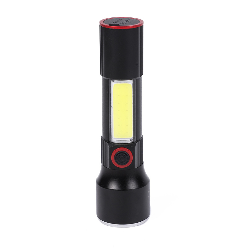 New LED Rechargeable Explosion-Proof Flashlight Car Work Light Strong Light Safety Flashlight Fire Flashlight