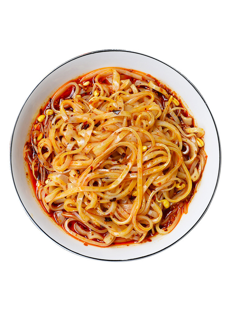 米皮汉中开袋即食速食真空擀面皮西安秦镇名小吃陕西特产凉皮