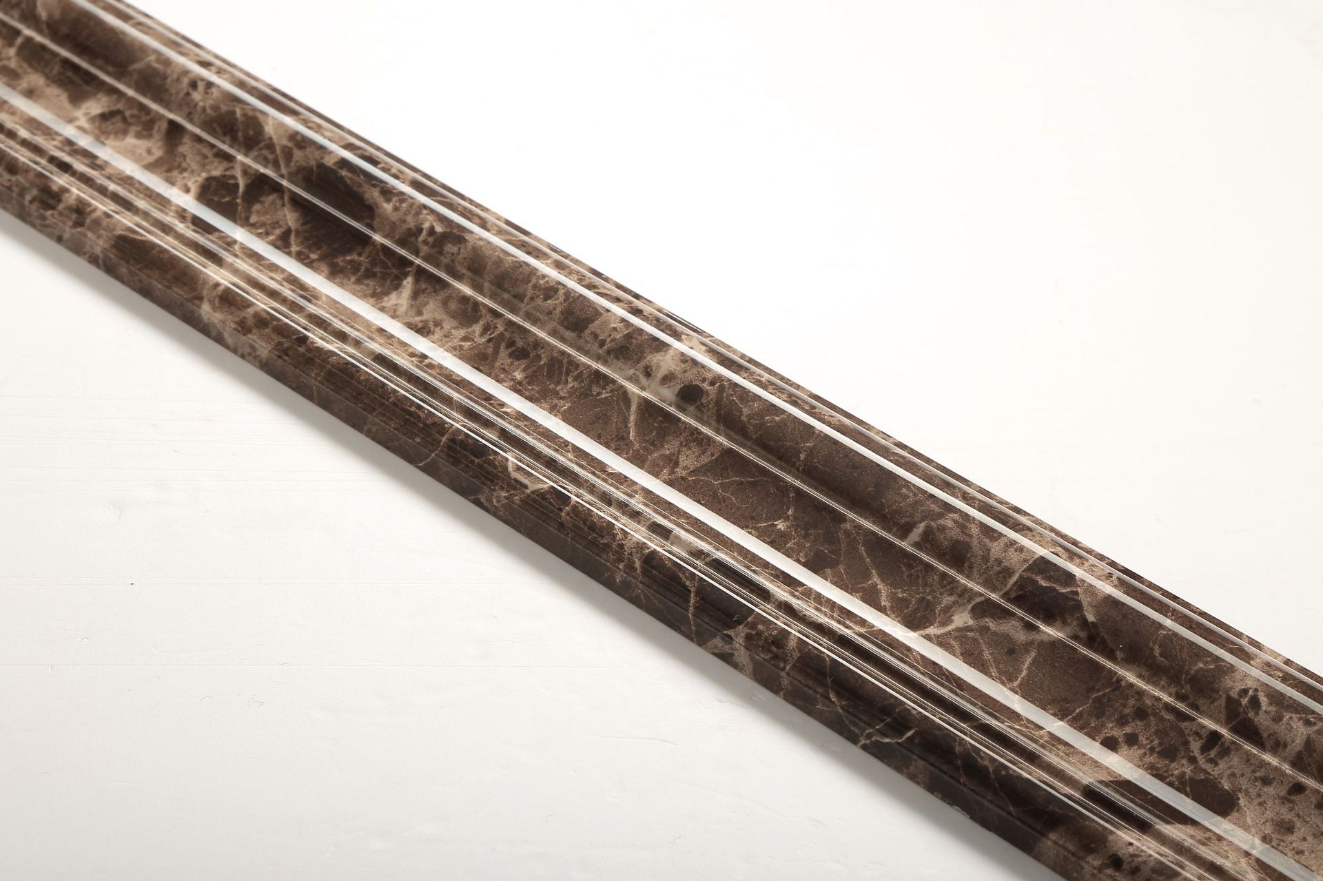 工厂直供通体大理石电梯门套线工程 深啡网石材线条 岗石门套线