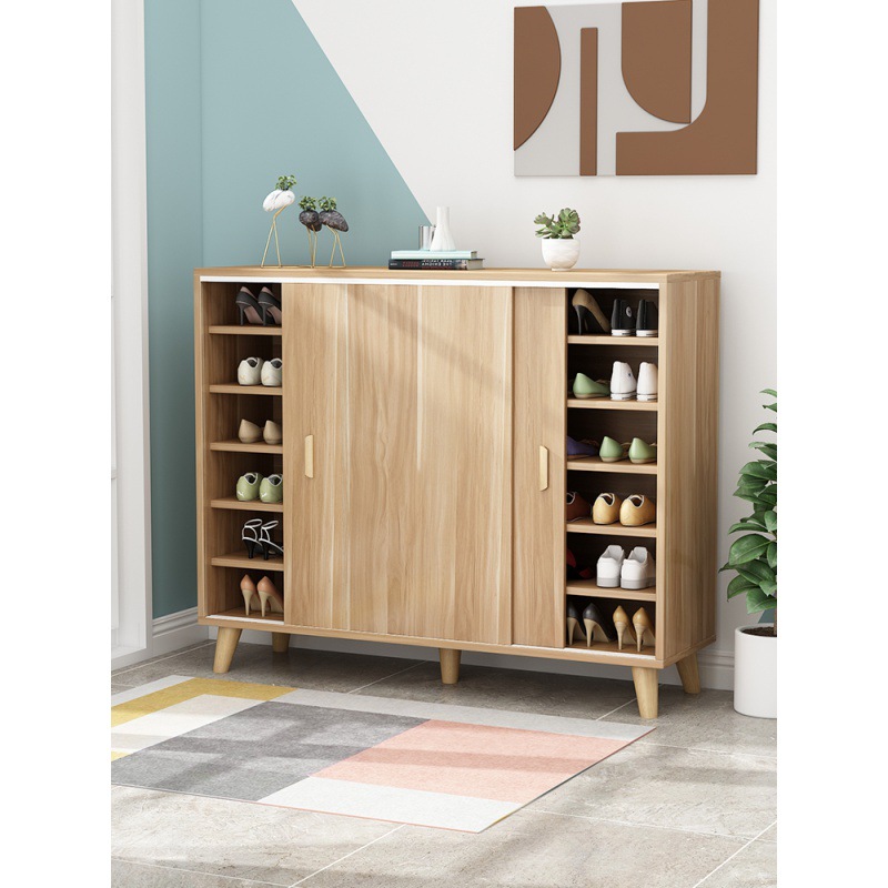 推拉移鞋柜家用口多层鞋架厅收纳玄关大容量省空间楼道防尘