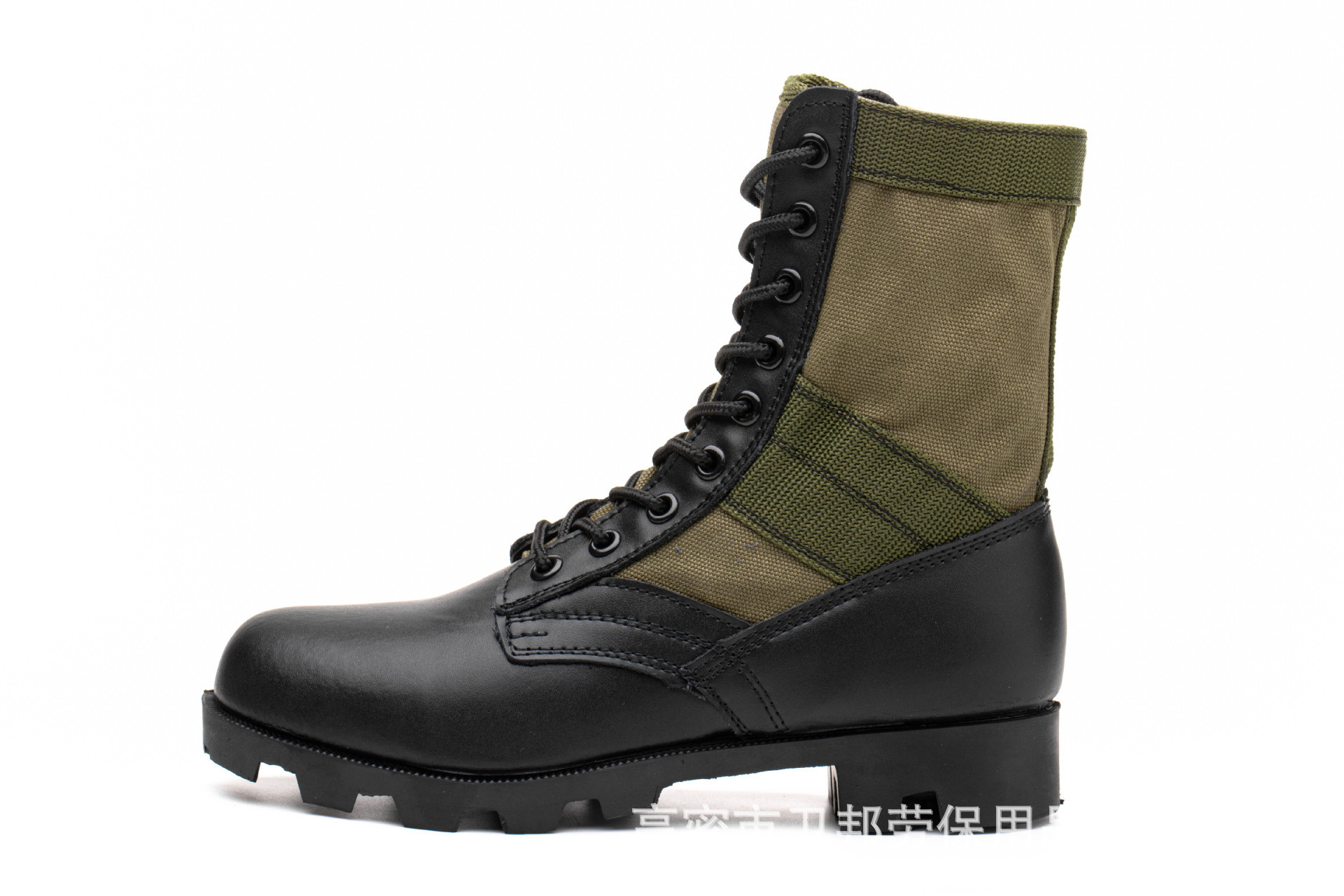 Authentic Special Forces Combat Boots Panama Outdoor Desert Boots High-Top Molded Shoes Mountaineering Land War Military Fans Training Boots