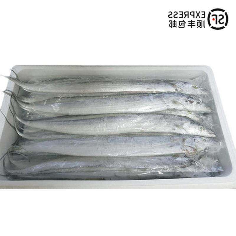 顺丰5斤起发深海海捕无冰带鱼特大新鲜批发整箱整条小眼带鱼