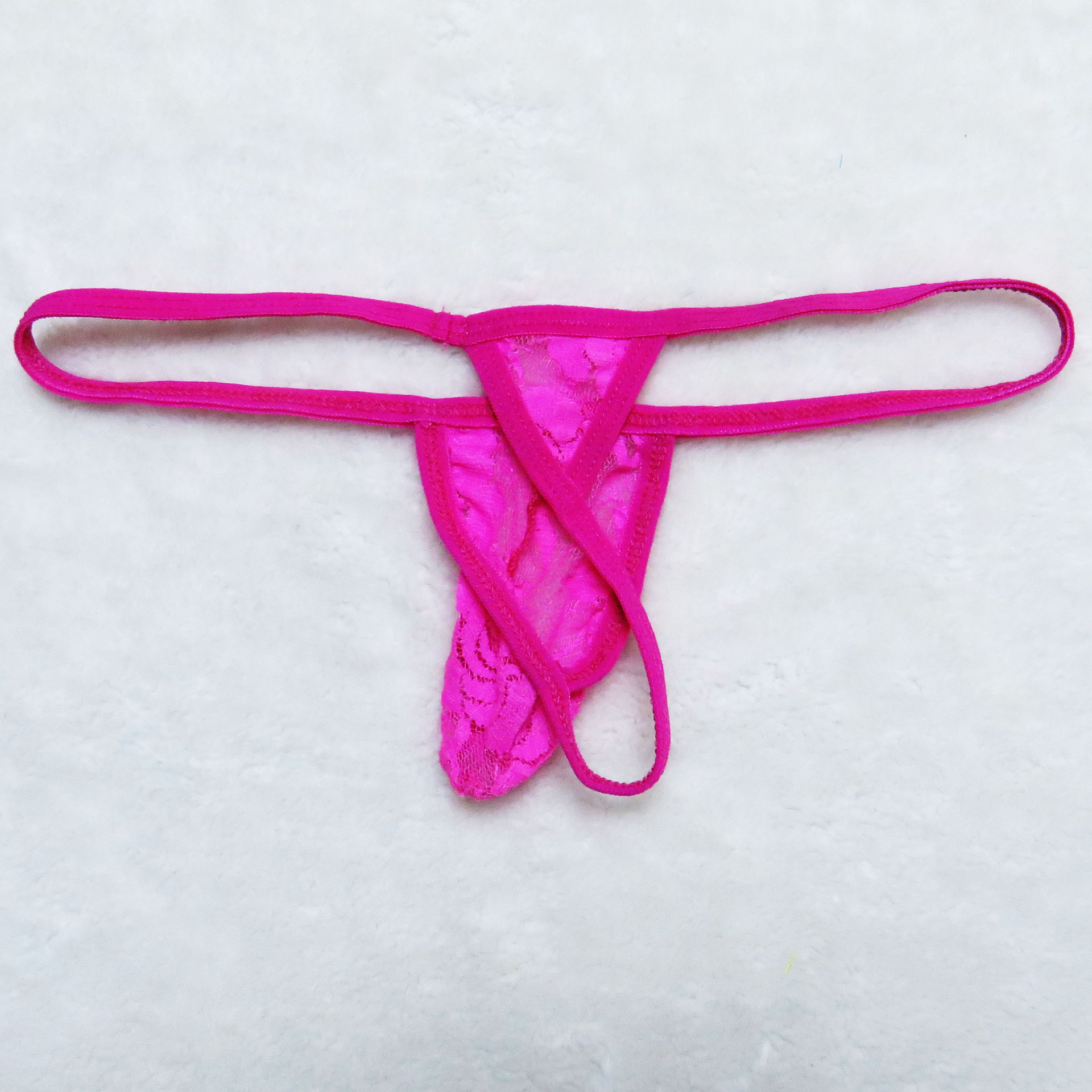 情趣内衣迷你t裤泳装内裤男士性感蕾丝开档透视丁字裤519