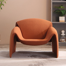 螃蟹椅网红单椅客厅轻奢意式极简高端创意休闲单人设计师沙发椅