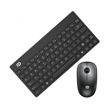 富德1500无线键盘鼠标套装 游戏家用办公轻薄商务usb便携键鼠套装