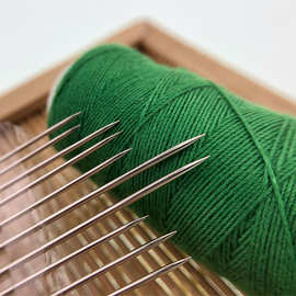 25枚装手缝针加长特细大针小号手工针缝被子钢针针织衣服针家用针