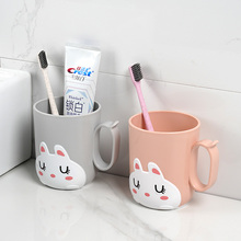 漱口杯家用简约刷牙杯子洗漱杯儿童情侣一对塑料牙刷套装创意牙常