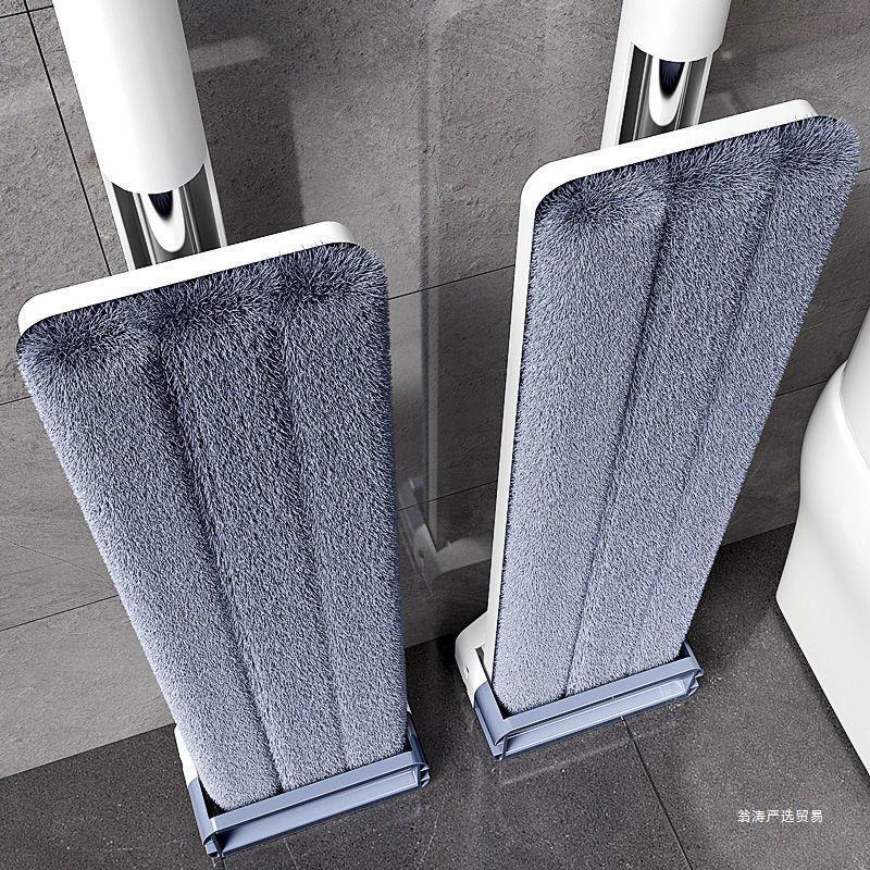 免手洗平板拖把家用懒人一拖净干湿两用新款吸水拖布家用拖地墩布