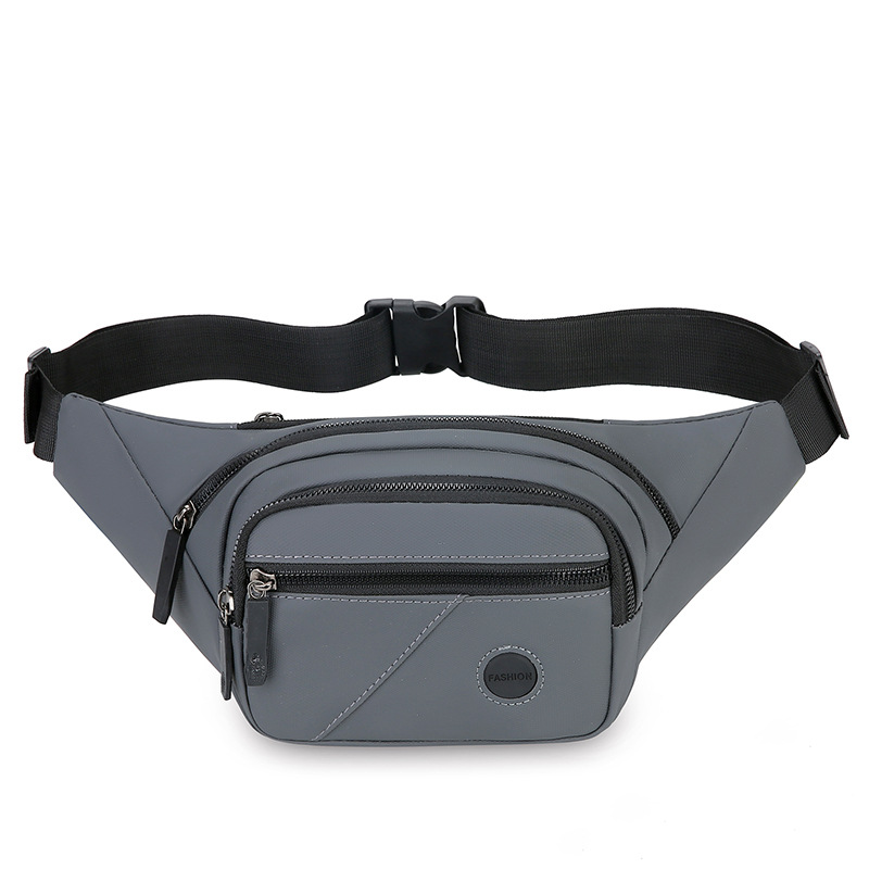 Men's Portable Multi-Purpose Waist Bag 2024 New Fashion Chest Bag Outdoor Cycling Crossbody Bag Student All-Match Shoulder Bag