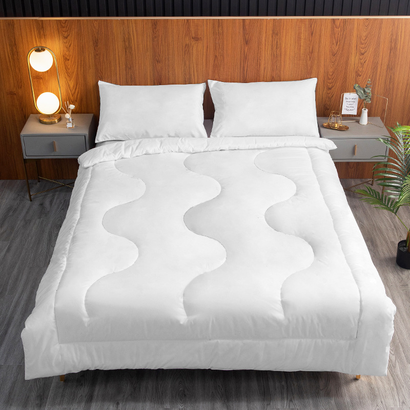 亚马逊ebay外贸胖被子comforter羽丝绒美国尺寸床上用品twinqueen