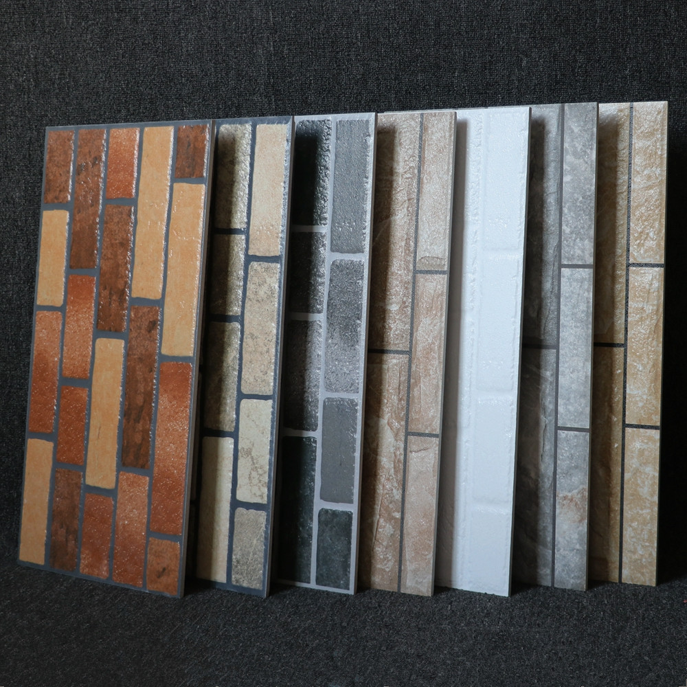 文化石300x600仿古砖别墅阳台外墙砖全瓷围墙复古瓷砖火锅店墙裙