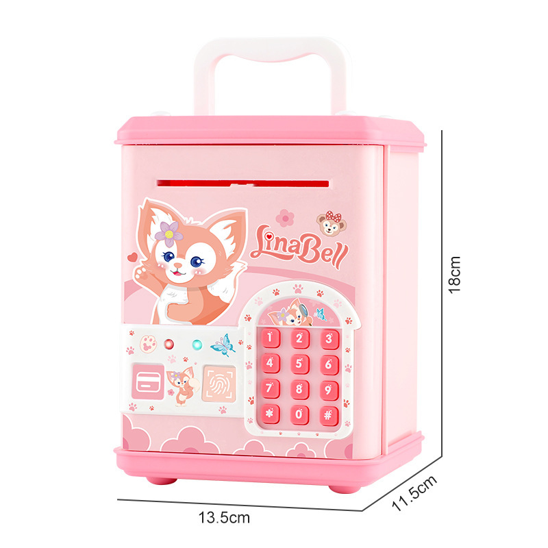 Sanrio Piggy Bank 2023 New Children Boy Storage Piggy Bank Girl Money Storage Password Box Toy
