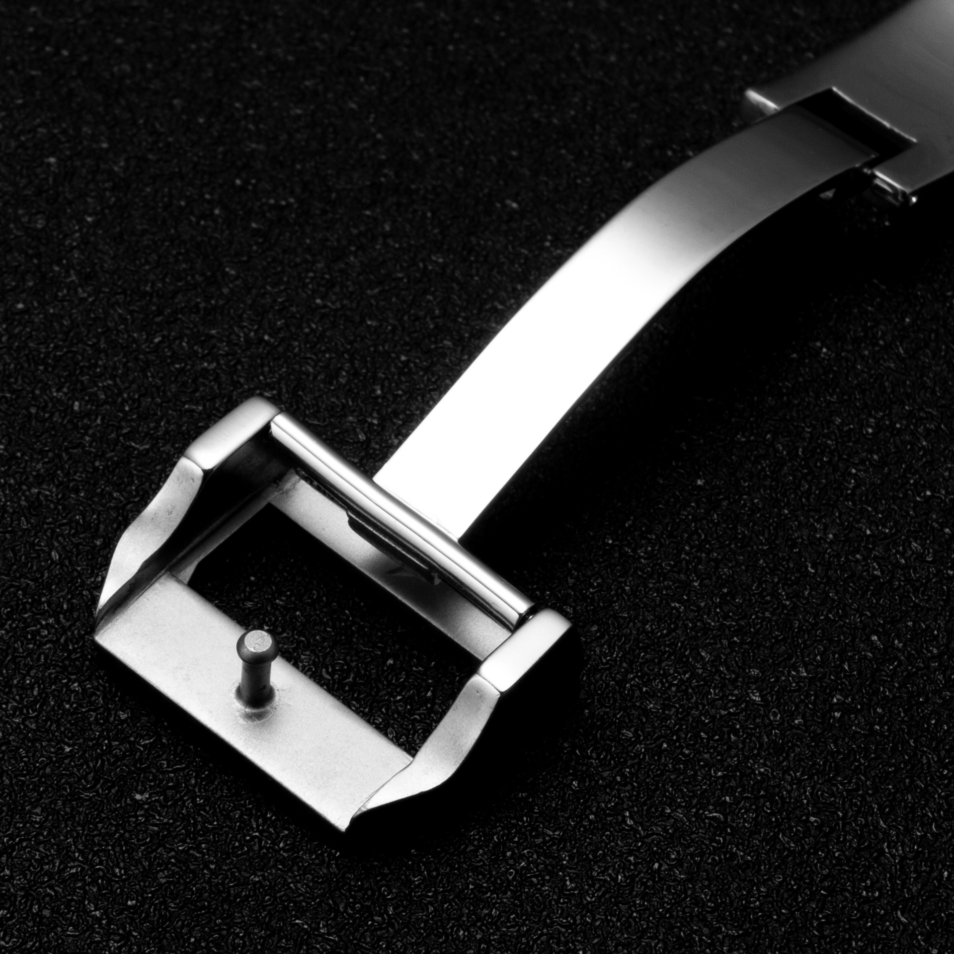 代用iw适柏涛菲诺波涛手表皮带扣 不锈钢折叠扣18mm 手表配件